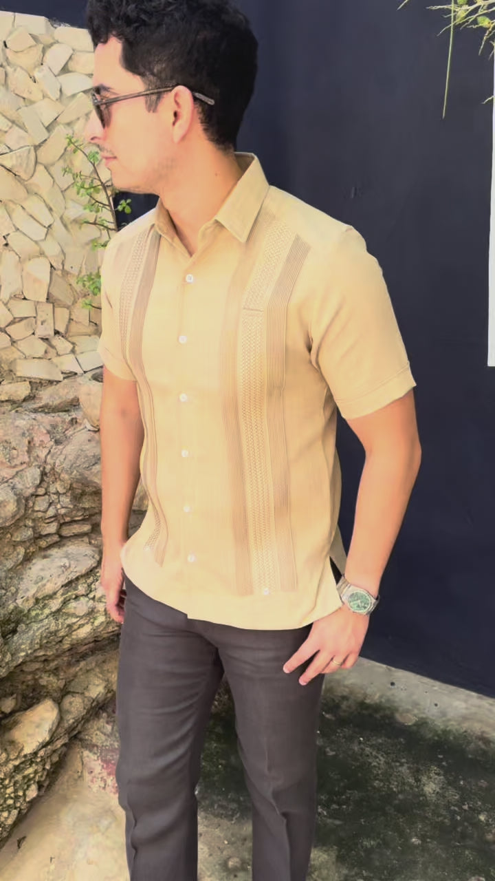 Guayabera Yucateca Mod Seyé