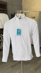 Guayabera Yucateca Mod Seyé manga larga